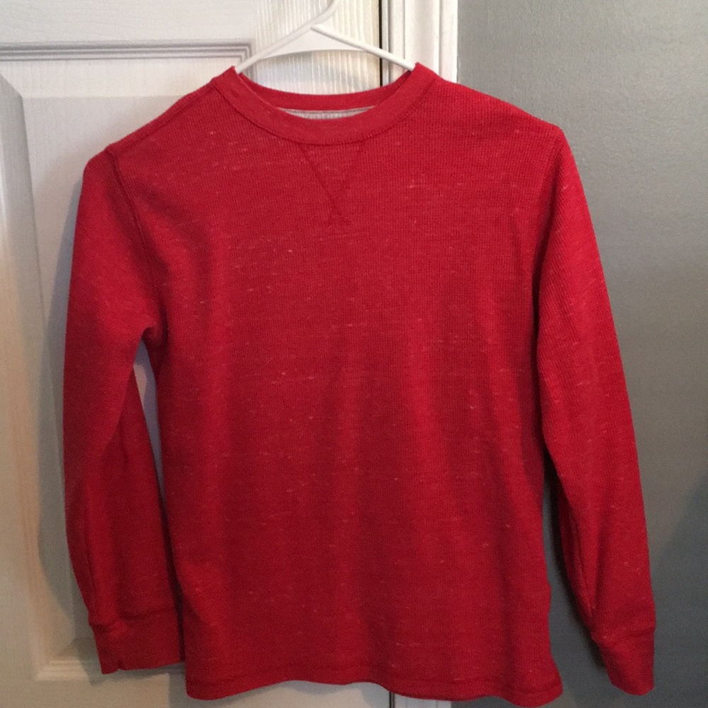 Bot’s red thermal long sleeved shirt